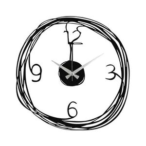 Nástenné hodiny 48 cm 1xAA čierna 279ENZ1430 vyobraziť