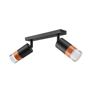 Bodové svietidlo AURORA 2xGU10/10W/230V LM-2.151/CZARNY vyobraziť