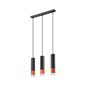 Luster na lanku AURELIA 3xGU10/10W/230V LM-3.152/CZARNY vyobraziť