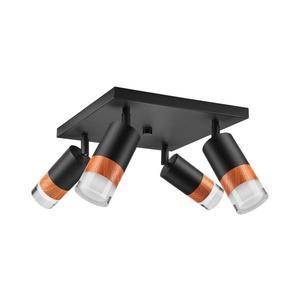 Bodové svietidlo AURORA 4xGU10/10W/230V LM-4.151/A/CZARNY vyobraziť