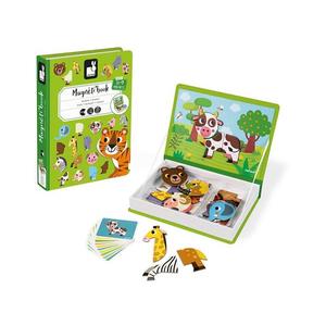 Janod - Magnetická interaktívna sada MAGNETIBOOK zvieratá J02723 vyobraziť