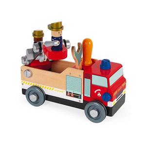 Janod - Drevená stavebnica KIDS hasičské auto J06469 vyobraziť