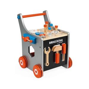 Janod - Drevené chodítko s náradím KIDS J06478 vyobraziť