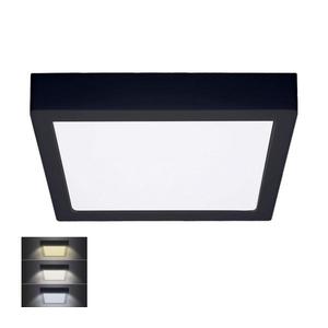 WD175-B- LED Stropné svietidlo LED/24W/230V 3000/4000/6000K čierna hranatý WD175-B vyobraziť
