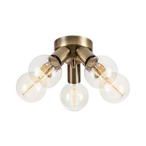Markslöjd 108553 - Stropné svietidlo MAZZO 5xE27/40W/230V mosadz 108553 vyobraziť