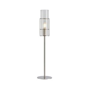 Markslöjd 108558 - Stolná lampa TUBO 1xE14/40W/230V 65 cm lesklý chróm/číra 108558 vyobraziť