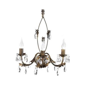 ONLI - Nástenné svietidlo TERESA 3xE14/6W/230V bronzová 4670/AP3 vyobraziť