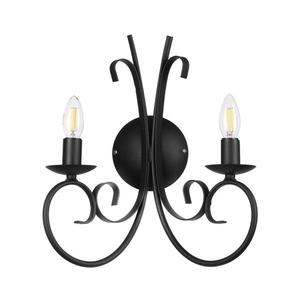 ONLI - Nástenné svietidlo POMPEI 2xE14/6W/230V čierna 4885/AP2N vyobraziť