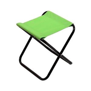 Skladacia kempingová stolička zelená/čierna 13442 vyobraziť