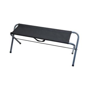 Skladacia kempingová lavica čierna/šedá 13519 vyobraziť