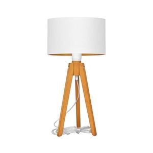 Stolná lampa ALBA 1xE27/15W/230V biela/zlatá/dub B-D D+WT+2515 WT+GO vyobraziť