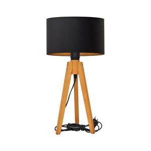 Stolná lampa ALBA 1xE27/15W/230V čierna/zlatá/dub B-D D+BK+2515 BK+GO vyobraziť