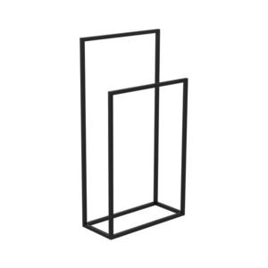 Vešiak na uteráky 85x45 cm čierna 9898 vyobraziť