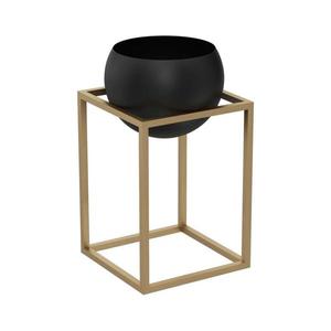 Kovový kvetináč 51, 3x29 cm zlatá 9007 vyobraziť