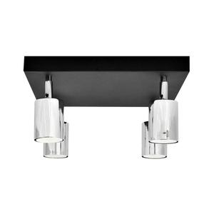 LED Bodové svietidlo TUNE 4xGU10/4, 8W/230V matný chróm/čierna R-KWD 1927/4 BK+CH+CH vyobraziť