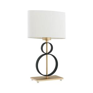 Argon 8373 - Stolná lampa PERSEO 1xE27/15W/230V 42 cm krémová/čierna 8373 vyobraziť