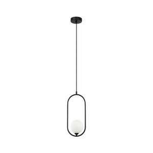 PND-3965-1-BK - Luster na lanku LUPUS 1xG9/25W/230V čierna PND-3965-1-BK vyobraziť