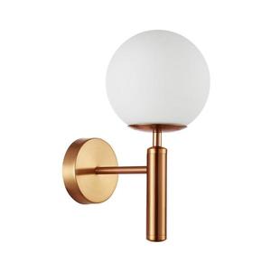 WL-2324-1 GD+OPA - Nástenné svietidlo RAVENA 1xE27/10W/230V mosadz WL-2324-1 GD+OPA vyobraziť