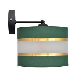 Nástenná lampa HELEN 1xE27/15W/230V zelená/zlatá KK-0801/1 BK-B +GN+GO+MAT vyobraziť