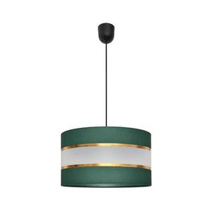 Luster na lanku HELEN 1xE27/15W/230V pr. 35 cm zelená/zlatá W-0803/1 GN+GO+MAT vyobraziť