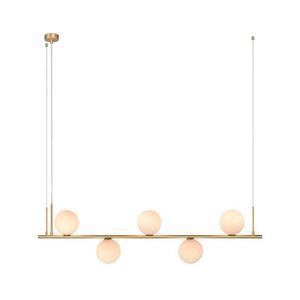 Zam 1998 - Luster na lanku 5xE14/15W/230V zlatá 1998 vyobraziť