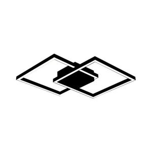 Zam 2026 - LED Stmievateľný prisadený luster LED/25W/230V čierna 2026 vyobraziť