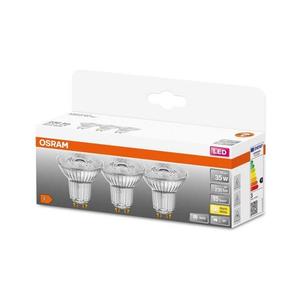 SADA 3x LED Žiarovka PAR16 GU10/2, 6W/230V 2700K - Osram 4058075452497 vyobraziť