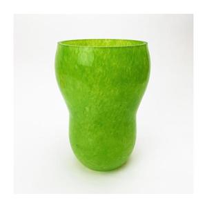 Sklenená váza 20cm zelená vyobraziť