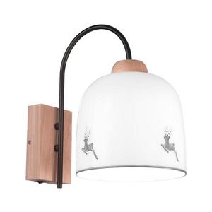 Kolarz A1352.61.Gr.100- Nástenná lampa NONNA 1xE27/60W/230V jelene dub/biela/šedá A1352.61.Gr.100 vyobraziť