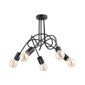 Prisadený luster TANGO 5xE27/60W/230V čierna 23175 vyobraziť