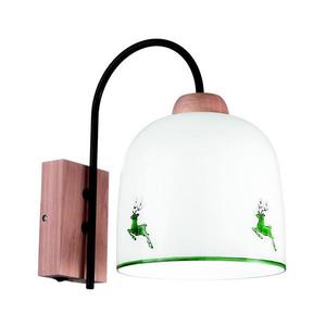Kolarz A1352.61.G.100-Nástenná lampa NONNA 1xE27/60W/230V jelene dub/biela/zelená A1352.61.G.100 vyobraziť