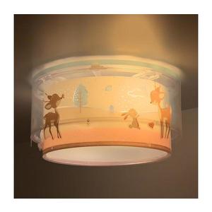 Dalber 61276 - Detské stropné svietidlo LOVING DEER 2xE27/15W/230V 61276 vyobraziť