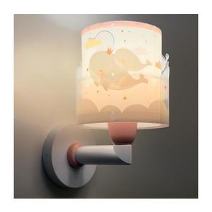 Dalber 61179S - Detské nástenné svietidlo WHALE DREAMS 1xE27/15W/230V ružová 61179S vyobraziť