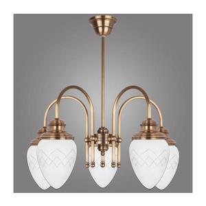 Kemar RI/5/M - Luster na tyči RINAMA 5xE27/60W/230V mosadz RI/5/M vyobraziť