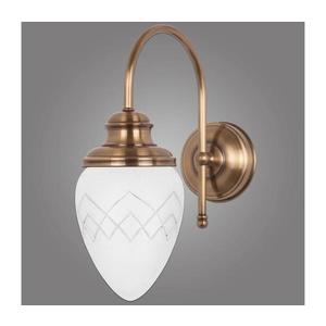 Kemar RI/K/1/M - Nástenné svietidlo RINAMA 1xE27/60W/230V mosadz RI/K/1/M vyobraziť