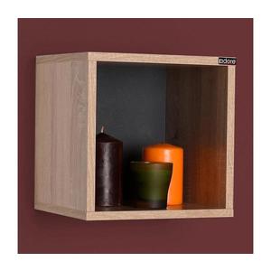 Adore Furniture Nástenná polica 33x33 cm hnedá 479ADR1156 vyobraziť