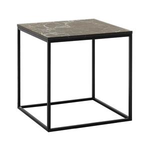 Adore Furniture Konferenčný stolík 52x50 cm čierna 479ADR1407 vyobraziť