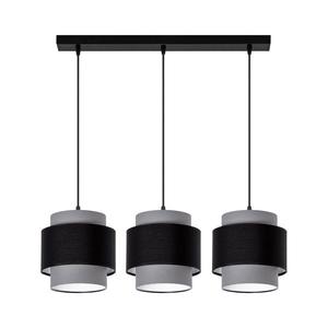 Luster na lanku 3xE27/60W/230V šedá W-L 1204/3 SZARY+CZARNY vyobraziť