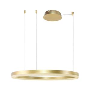 Azzardo -LED Stmievateľný luster na lanku HALO LED/56W/230V pr. 80 cm zlatá vyobraziť