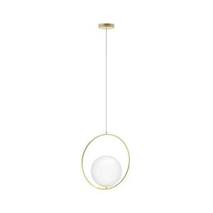 Azzardo - Luster na lanku JUMBO 1xG9/50W/230V zlatá vyobraziť