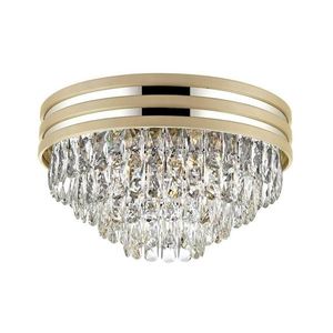 Zuma Line C0525-05A-V6B5- Krištáľové stropné svietidlo NAICA 5xE14/40W/230V zlatá C0525-05A-V6B5 vyobraziť