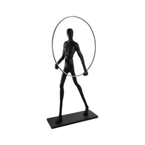 Azzardo - LED Stojacia lampa ATLAS LED/30W/230V 214 cm živica vyobraziť