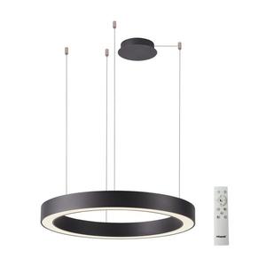Azzardo - LED Stmievateľný luster na lanku MARCO LED/100W/230V čierna + DO vyobraziť