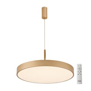 Azzardo - LED Stmievateľný luster na lanku MARCELLO LED/30W/230V zlatá + DO vyobraziť