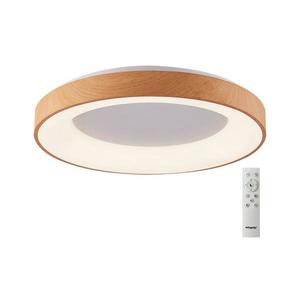 Azzardo - LED Stmievateľné stropné svietidlo SANTANA LED/80W/230V hnedá +DO vyobraziť