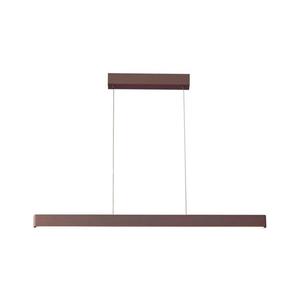 Azzardo - LED Stmievateľný luster na lanku OLIVIER LED/50W/230V hnedá vyobraziť