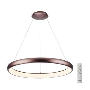 Azzardo - LED Stmievateľný luster na lanku ANTONIO LED/32W/230V hnedá + DO vyobraziť