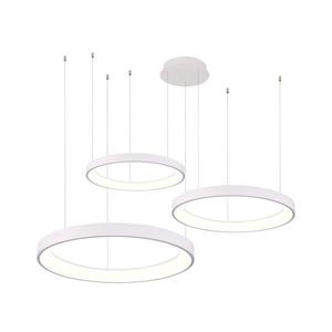 Azzardo - LED Stmievateľný luster na lanku AGNES LED/120W/230V biela vyobraziť