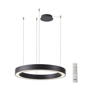 Azzardo - LED Stmievateľný luster na lanku MARCO LED/50W/230V čierna + DO vyobraziť