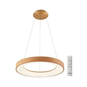Azzardo - LED Stmievateľný luster na lanku SANTANA LED/50W/230V hnedá + DO vyobraziť